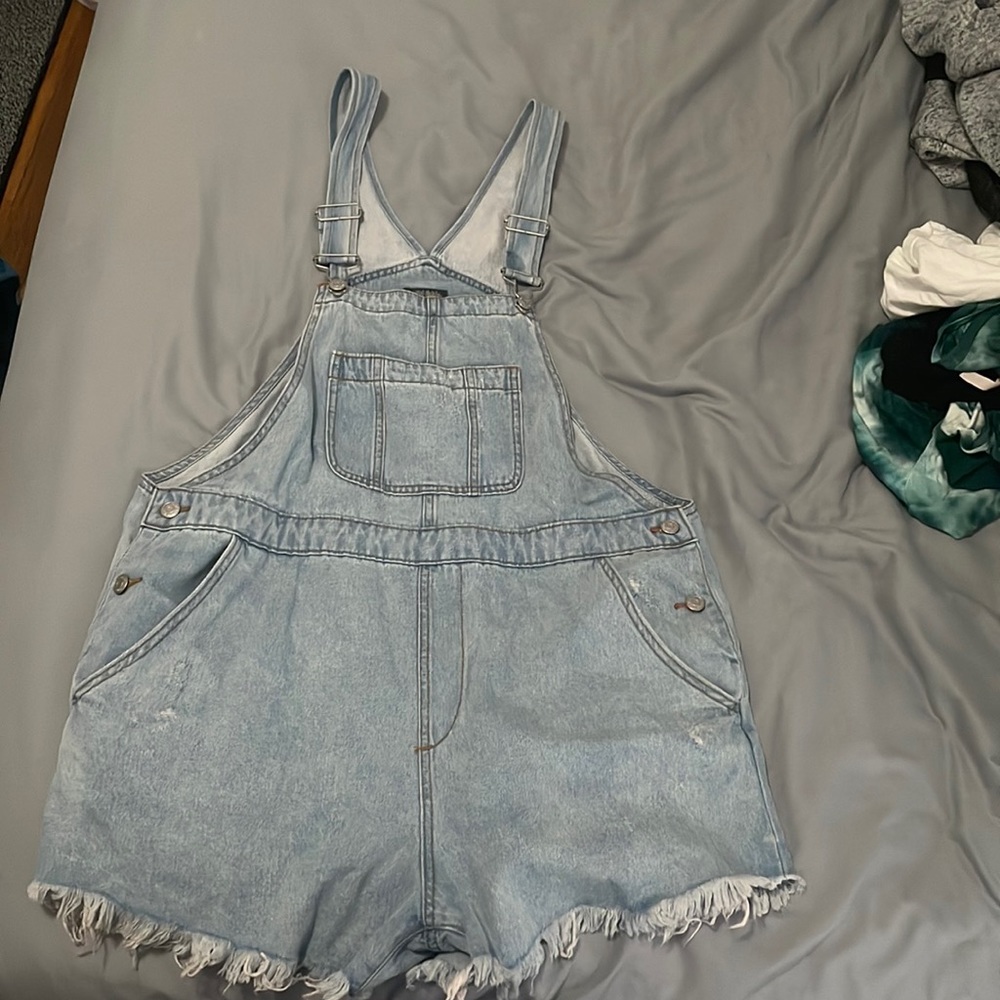 Overall Shorts